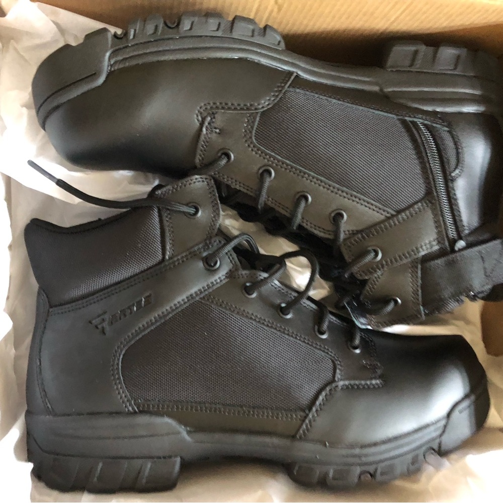 Brahma Black Tactical Work Boots